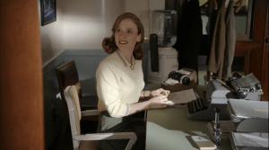 All Together Now- Adelaide, temporary secretary, played by Pepper Binkley