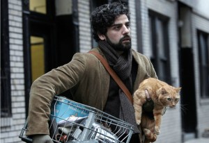 Inside Llewyn Davis- Llewyn with cat