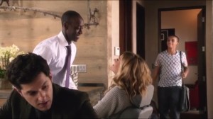 Boom- Clyde overhears Marty and Monica 'flirting'