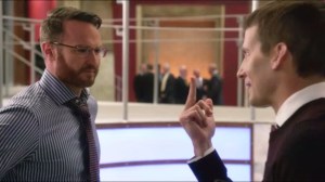 Boom- JC Flips Doug the bird