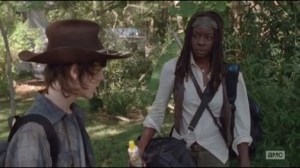 Claimed- Michonne and Carl travel for supplies
