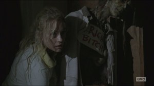 Still- Beth trying to take down walker