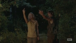 Still- Giving the one finger salute