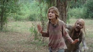 The Grove- Lizzie plays tag with a walker