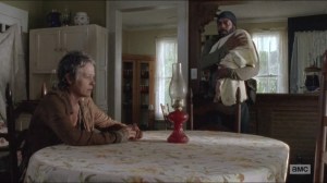 The Grove- Tyreese and Carol discuss Lizzie murdering Mika