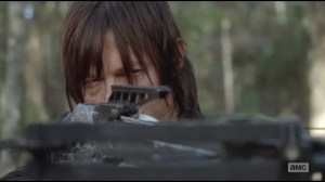 Us- Daryl hunts a cottontail