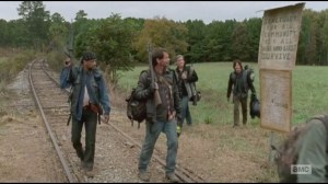 Us- Marauders find Terminus sign