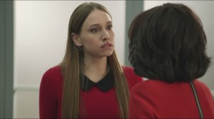 Alicia- Catherine shows up in same dress as her mother