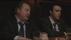 Clovis- Ben and Dan talk at bar