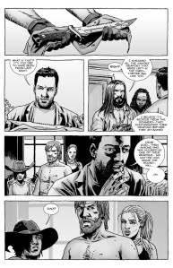 The Walking Dead #124- Rick's wound