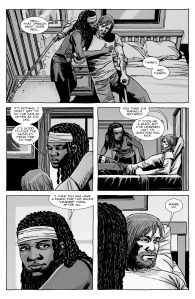 The Walking Dead #126- Rick and Michonne talk