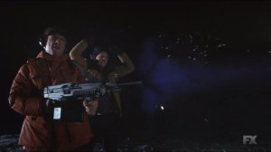 A Muddy Road- Lester makes the biggest hole