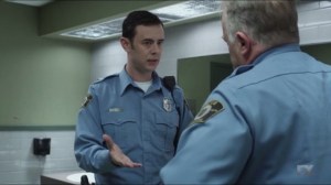 A Muddy Road- Officer Gus Grimly tells his lieutenant about the stolen car