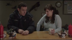 Eating the Blame- Grimly and Molly meet at Lou's Coffee Shop