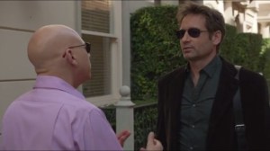 Julia- Charlie escorts Hank to his first day of work