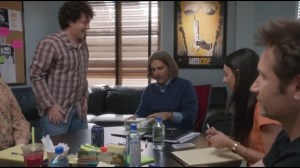 Like Father, Like Son- Levon delivers lunch for the crew