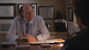 Smile- Hank speaks with Dr. Daniel Allen, DDS, played by Dan Bakkedahl