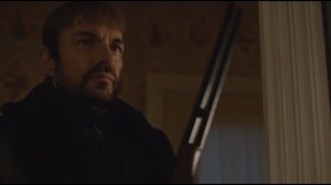 The Six Ungraspables- Lorne Malvo picks up Lester's shotgun before he kills Officer Vern Thurman