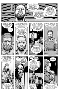The Walking Dead #127- Eugene reports back to Rick