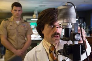 X-Men Days of Future Past- Bolivar Trask, played by Peter Dinklage, with a young William Stryker