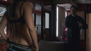 30 Minutes or Less- Hank sees Amy's new wardrobe