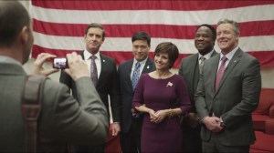 Debate- Presidential candidates team photo