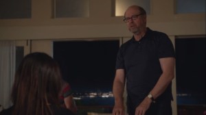 Dinner with Friends- Stu enters with money, contract and love for Marcy