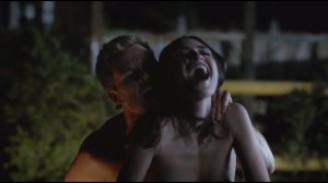 Jesus Gonna Be Here- Violet and Jason bone on the police cruiser