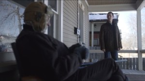 Morton's Fork- Gus finds Lou on his porch with a shotgun