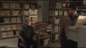 The Heap- Budge and Pepper still in file room