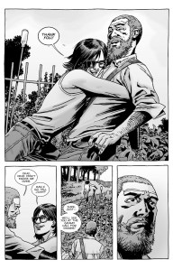 The Walking Dead #128- Carl is glad that Rick is letting him go to the Hilltop