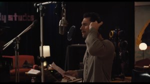 Begin Again- Dave recording album in studio