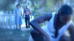 Karma- Dream sequence, Tara leads Lettie Mae and Lafayette to old home