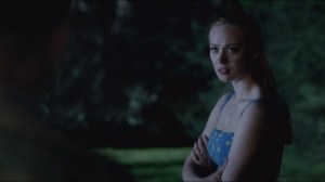 Lost Cause- Jessica outside, talking with Andy