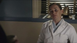 Parallax- Dr. DePaul finds it sad that no one thinks her black eye came from a jealous lover