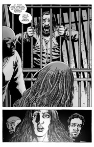 The Walking Dead #129- Magna and her survivors meet Negan