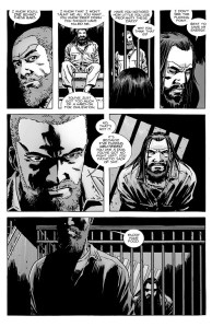 The Walking Dead #129- Rick and Negan Talk