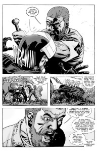 The Walking Dead #129- Rick attacks Benjamin