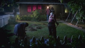 Almost Home- Lettie Mae and Lafayette still digging in yard when Reverend Daniels shows up