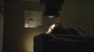 Blackbird- Lillian undergoes radiation through Gibb, played by Doug Tompos