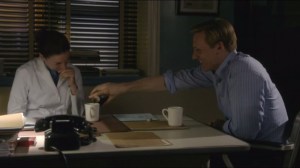 Dirty Jobs- Lillian and Austin drink