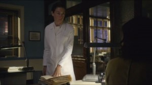 Dirty Jobs- Lillian tells Virginia to mimeograph files that are to be sent to Dr. Papanikolaou’s office at Cornell