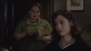 Dirty Jobs- Virginia presents sales figures to Flo Winters