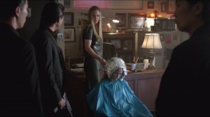 Love Is to Die- Pam works on Sarah's hair
