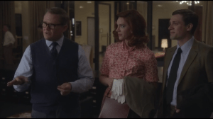 One for the Money, Two for the Show- Meeting actors Bernadette, played by Katie Parker, and Kyle, played by Johnathan Brugal