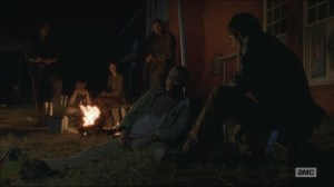 Four Walls and a Roof- Bob laughs while The Hunters feast on his leg