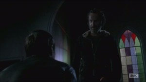 Four Walls and a Roof- Rick delivers his promise to Gareth- AMC, The Walking Dead