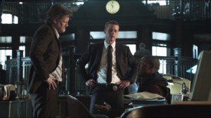 Selina Kyle- Bullock and Gordon speak with Mackey, played by Kyle Massey