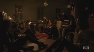 Strangers- Abraham toasts to the survivors