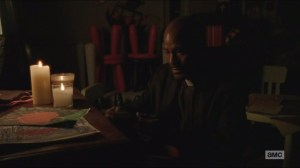 Strangers- Gabriel looks at photo